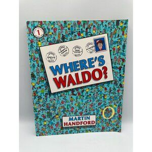 Wheres Waldo? Martin Handford 1987 Paperback Search-And-Find Puzzles 2nd US